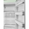 Холодильник SMEG 50-х годов, однокамерный, 270 л, с инверторным компрессором, пастельный зеленый