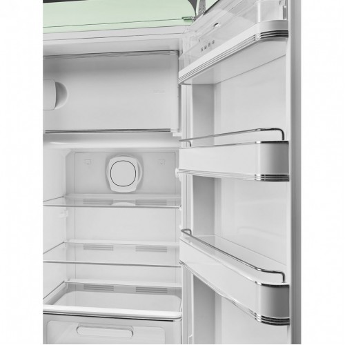 Холодильник SMEG 50-х годов, однокамерный, 270 л, с инверторным компрессором, пастельный зеленый
