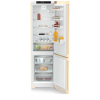 Холодильник LIEBHERR Pure с технологией EasyFresh, NoFrost, 3 контейнера, 201,5 см, A класс, бежевый цвет