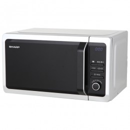Микроволновая печь Sharp r2852rsl, 20 л, 800 Вт, серебристая