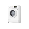Стиральная машина LG/ Стиральная машина LG, отдельностоящая, ВхШхГ 850х600х360 мм, загрузка 4 кг, 1000 об/мин, LED дисплей, инверторный мотор с прямым приводом, пар, отсрочка старта, энергоэффективность А, цвет белый