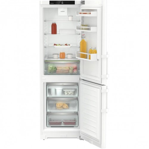 Холодильники LIEBHERR/ Pure, EasyFresh, МК NoFrost 3 контейнера, сенсорный дисплей Touch, внешние ручки с толкателями, белый цвет, ВхШхГ, см: 185.5х60х67.5