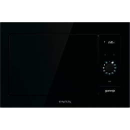 Микроволновая печь GORENJE BM235G1SYB, 23л, 900Вт, черный, гриль 1200Вт