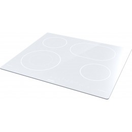 Электрическая варочная панель GORENJE ect643syw, сенсорное управление, 59,5×5,4×52 см, белая, без рамки