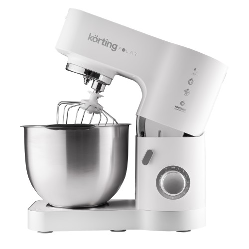 Кухонная машина Korting KKM 0105 Polar - 1200 Вт, 5.5 л, 7 насадок для идеальной готовки