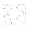 Холодильник SMEG 50-х годов, однокамерный, 270 л, с инверторным компрессором, пастельный зеленый