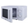 H1: Отдельностоящая микроволновая печь Midea 20 л - Механическое управление, 5 уровней мощности, таймер, белый цвет