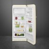Холодильник SMEG 1530x601x728 мм, однокамерный с морозильной камерой, стиль 50-х, кремовый, объем 270 л, инверторный компрессор, класс C