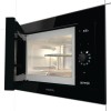 Встраиваемая микроволновая печь GORENJE Simplicity 23 л, 900 Вт, черная с кварцевым грилем