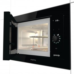 Микроволновая печь GORENJE BM235G1SYB, 23л, 900Вт, черный, гриль 1200Вт