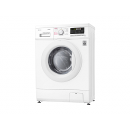 Стиральная машина LG/ Стиральная машина LG, отдельностоящая, ВхШхГ 850х600х360 мм, загрузка 4 кг, 1000 об/мин, LED дисплей, инверторный мотор с прямым приводом, пар, отсрочка старта, энергоэффективность А, цвет белый
