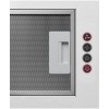 Встраиваемая вытяжка Kuppersberg High-Tech 54 см с сенсорным управлением, 3 скоростями и LED освещением - белая, 650 м³/ч, 51 дБ