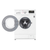 Стиральная машина LG/ Стиральная машина LG, отдельностоящая, ВхШхГ 850х600х360 мм, загрузка 4 кг, 1000 об/мин, LED дисплей, инверторный мотор с прямым приводом, пар, отсрочка старта, энергоэффективность А, цвет белый