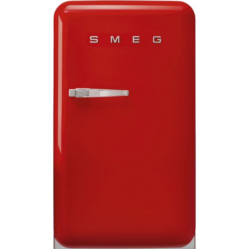 Холодильник SMEG 50-х годов, однокамерный, красный, 122 л, с морозильной камерой и стандартным компрессором