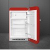 Холодильник SMEG 50-х годов, однокамерный, красный, 122 л, с морозильной камерой и стандартным компрессором