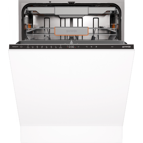 Посудомоечная машина Gorenje встраиваемая, 16 комплектов, инверторный мотор, Wi-Fi управление, AquaStop, уровень шума 42 дБ, A+++