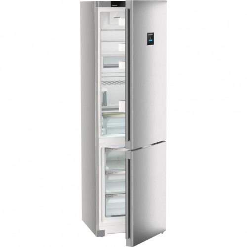 Холодильники LIEBHERR/ Plus, EasyFresh, МК NoFrost, 3 контейнера МК, в. 201,5 см, ш. 60 см, г. 67.5 см, класс ЭЭ A++, внутренние ручки, двери SteelFinish, дисплей на двери, IceMaker-Tank