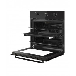 Духовой шкаф Kuppersberg HF 678 B, 70 л, 12 режимов, макс. температура 300°C, черный цвет, сенсорное управление, таймер.