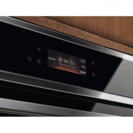 Встраиваемая СВЧ Electrolux EVM8E09X, 44 л, 1000 Вт, гриль 1200 Вт, сенсорное управление, нержавеющая сталь.