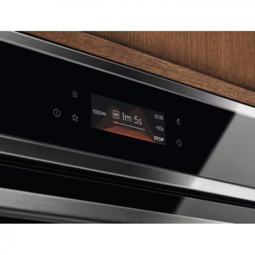 Встраиваемая микроволновая печь Electrolux 44 л, 1000 Вт, гриль 1200 Вт, электронное управление, нержавеющая сталь