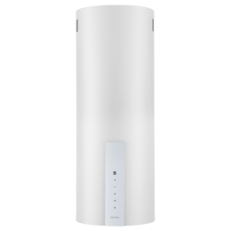 Вытяжка KHC 35969 DW Cylinder, 35 см, 900 м³/ч, 3 режима, сенсорное управление, таймер, LED освещение, белая