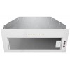 Встраиваемая вытяжка Kuppersberg High-Tech 54 см с сенсорным управлением, 3 скоростями и LED освещением - белая, 650 м³/ч, 51 дБ