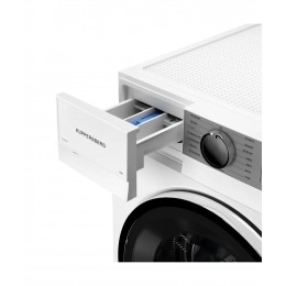 Стиральная машина Kuppersberg WDM 470 W, 8 кг, 1400 об/мин, 15 программ, пар, дозагрузка, A+++, белая