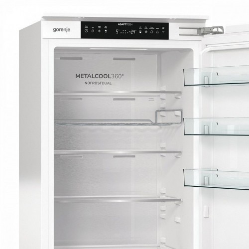 Встраиваемый холодильник Gorenje 193 см с Wi-Fi, NoFrost Dual и функцией ConvertActive