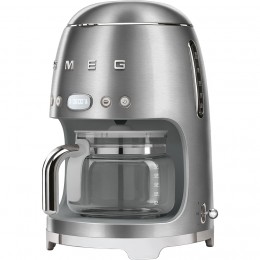 Стиль 50-х, 10 чашек, 1.4 л, матовая нержавеющая сталь, SKU dcf02sseu