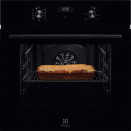 Электрический духовой шкаф Electrolux EOF5H50BZ, 65 л, 8 режимов, конвекция, пар, черный.