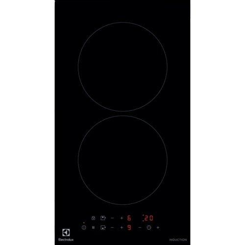 Домино ELECTROLUX/ Индукционная варочная поверхность, цвет: Черный, , индивидуальный таймер для каждой зоны нагрева, без рамки