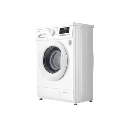 Стиральная машина LG/ Стиральная машина LG, отдельностоящая, ВхШхГ 850х600х360 мм, загрузка 4 кг, 1000 об/мин, LED дисплей, инверторный мотор с прямым приводом, пар, отсрочка старта, энергоэффективность А, цвет белый