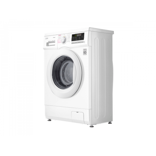 Стиральная машина LG/ Стиральная машина LG, отдельностоящая, ВхШхГ 850х600х360 мм, загрузка 4 кг, 1000 об/мин, LED дисплей, инверторный мотор с прямым приводом, пар, отсрочка старта, энергоэффективность А, цвет белый