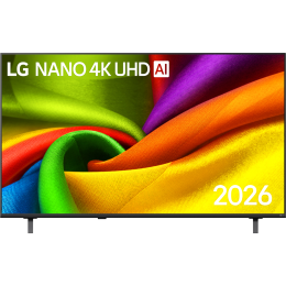 Телевизор ЖК 55'' LG/ 55", Ultra HD, Direct Led, Smart TV (WebOS 26), Wi-Fi 5, DVB-T2/C/S2, MR, 60Hz Native, 2.0ch (20W), 3хHDMI, 1хUSB, 1 Pole, черный графит, 2026
