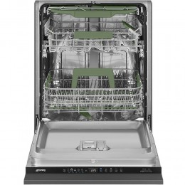 Посудомоечная машина Smeg STL7332CL, встраиваемая, 60 см, 13 комплектов, 11 программ, сенсорное управление, ActiveLight, Dry Assist, AquaStop, энергоэффективность С.