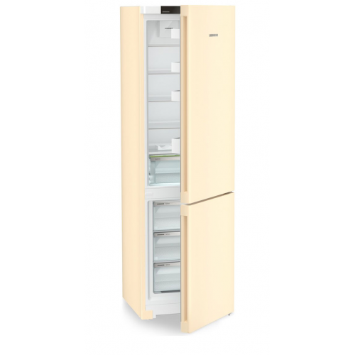 Холодильник LIEBHERR Pure с технологией EasyFresh, NoFrost, 3 контейнера, 201,5 см, A класс, бежевый цвет