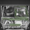 Посудомоечная машина Smeg 60 см встраиваемая, 13 комплектов, 11 программ, сенсорное управление, ActiveLight, Dry Assist, автоматическое открывание дверцы, 3 корзины, AquaStop, класс энергоэффективности С