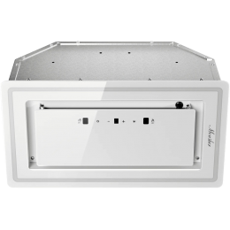 Вытяжка MONSHER Lumia 60 BLANC, 345 м³/ч, 3 скорости, белая, сенсорное управление, LED, обратный клапан.