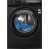 Стиральная машина ELECTROLUX 9 кг, фронтальная загрузка, 1400 об/мин, черная с ЖК дисплеем и инверторным двигателем