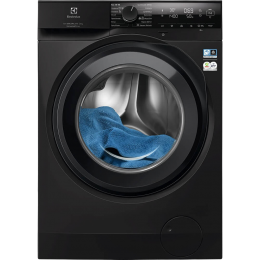Стиральная машина Electrolux EW7FG4492UDE, 9 кг, 1400 об/мин, черная, инверторный двигатель, ЖК-дисплей.