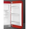 Холодильник SMEG 50-х годов, однокамерный, красный, 122 л, с морозильной камерой и стандартным компрессором