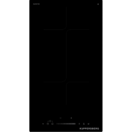 Варочная панель Kuppersberg ICI 316, 30 см, индукция, 3.5 кВт, 2 конфорки, сенсорное управление, функция Bridge, таймер, Booster, Stop & Go.