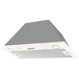 Вытяжка Kuppersberg Inlinea 70 CX, 70 см, 1300 м³/ч, отвод/рециркуляция, кремовый/нержавеющая сталь.