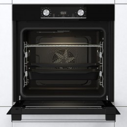 Встраиваемый духовой шкаф GORENJE BOSX6737E09BG, 77л, приготовление с паром, черный, 59.5x59.5x56.4 см
