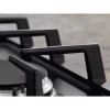 Встраиваемая газовая панель ELECTROLUX - нержавеющая сталь, 8550 Вт, WOK, электроподжиг, газ-контроль, чугунные решетки, 59.5x51 см