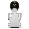 Планетарный миксер SMEG 800 Вт, 4.8 л, 10 скоростей, черный - стиль 50-х годов