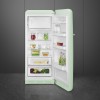 Холодильник SMEG 50-х годов, однокамерный, 270 л, с инверторным компрессором, пастельный зеленый