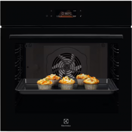 Электрическая духовка Electrolux LOE8F38Z, 72 л, 17 режимов, каталитическая очистка, 3 стекла, телескопические направляющие.