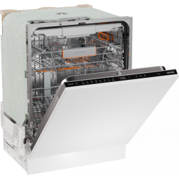 Посудомоечная машина Gorenje GV673B65, встраиваемая, 16 комплектов, 3 корзины, инверторный мотор, Wi-Fi, сенсорное управление, AquaStop, А+++, 42 дБ