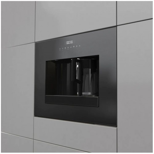 Встраиваемая кофемашина Gorenje с давлением 15 бар, кофемолкой и капучинатором – 1350 Вт, автоматическое приготовление эспрессо и очистка от накипи